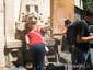 ristoro ad una fontana